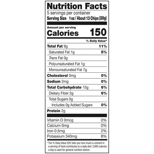 Kettle Brand Potato Chips, Unsalted Kettle Chips, 5 Oz