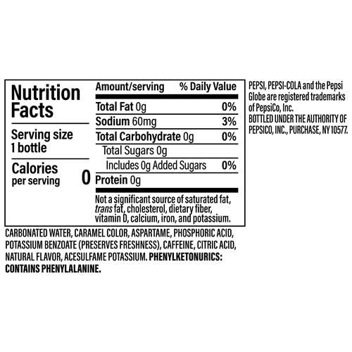 Pepsi Diet, 20 Fl Oz Bottle