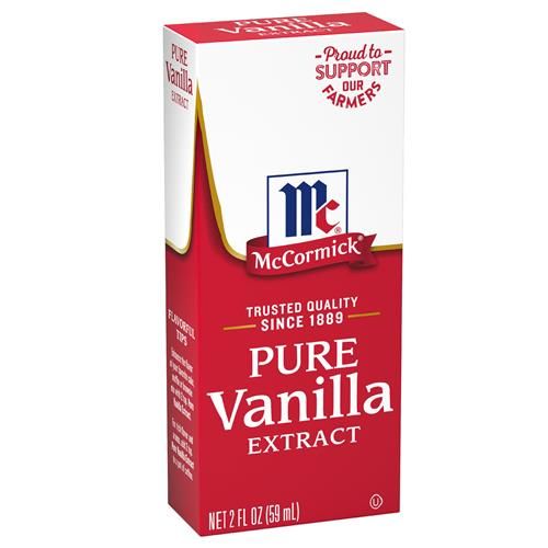 Mccormick Vanilla Extract, Pure, Gluten Free, Non-Gmo, Made With Madagascar Vanilla Beans, 2 Fl Oz