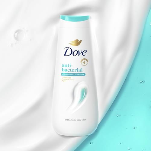 Dove Body Wash Antibacterial For All Skin Types Protects From Dryness 20 Oz