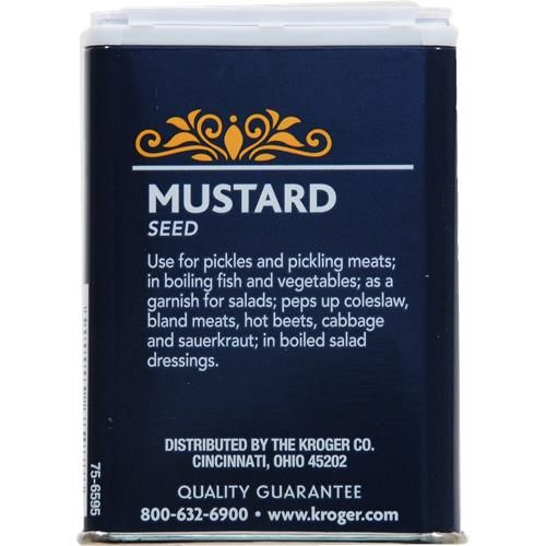 Kroger Mustard Seed 2.62 oz