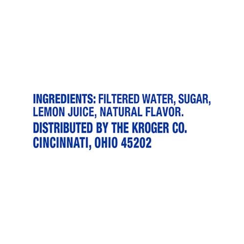 Kroger Not From Concentrate Lemonade 89 fl oz