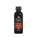 Simply Organic Pure Madagascar Vanilla Extract, 2-Ounce Glass Jar, Certified Organic, Sugar-Free Flavor For Smoothies