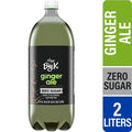 Big K Ginger Ale Zero Sugar Caffeine Free Soda Bottle 2 liter