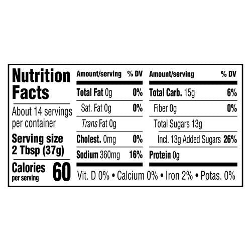 Kraft Sweet & Spicy Slow-Simmered Bbq Barbecue Sauce (18 Oz Bottle)