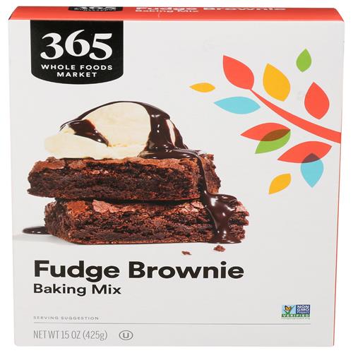 Whole Foods Market, Chocolate Fudge Brownie Mix, 15 Ounce