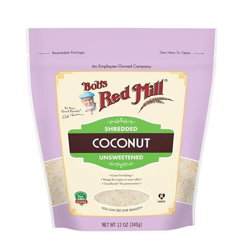 Bobs Red Mill Shredded Coconut, 12Oz (Pack Of 1) - Non Gmo, Fair Trade Certified, Vegan, Paleo Friendly, Keto Friendly Friendly, Kosher