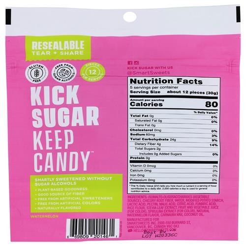 Smart Sweets Sourmelon Bites, 5.3 Oz