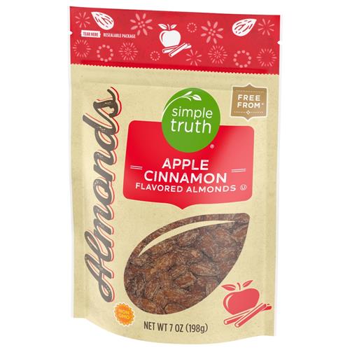 Simple Truth Apple Cinnamon Flavored Almonds 7 oz
