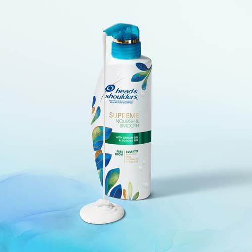 Head & Shoulders Supreme Sulfate Free Nourish & Smooth Shampoo 11.8Oz