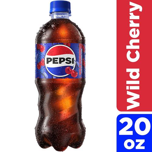 Pepsi Wild Cherry, 20 Fl Oz Bottle