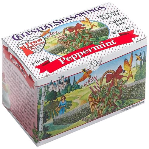 Celestial Seasonings, Tea, Peppermint, 20 Ct