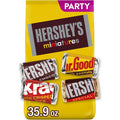 Hersheys Miniatures Assorted Chocolate Candy Party Pack, 35.9 Oz