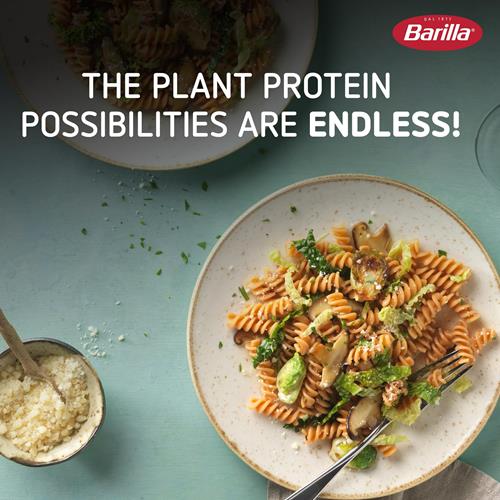 Barilla Red Lentil Rotini Pasta, 8.8 Oz - Vegan, Gluten Free, Non Gmo & Kosher - Made With Plant Based Protein