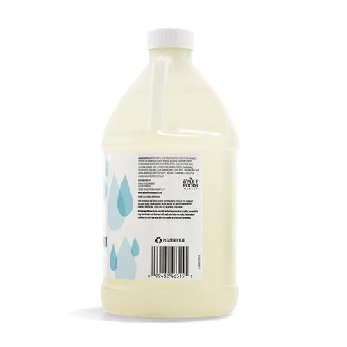 Whole Foods Market Foaming Hand Soap Refill, Fragrance Free, 64 Fl Oz