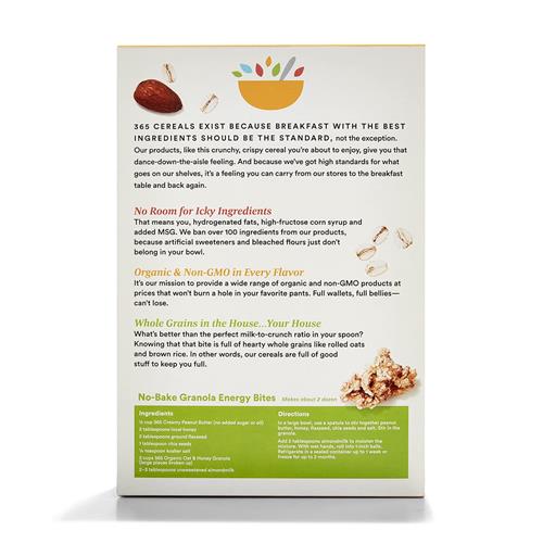 Whole Foods Market Organic Oat & Honey Granola, 17 Ounce