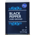 Kroger Pure Ground Black Pepper 1.85 oz