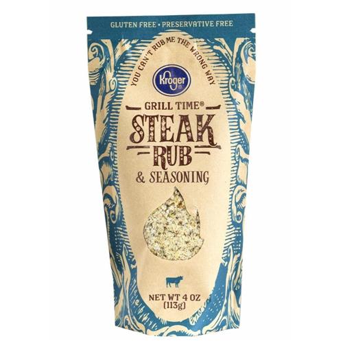 Kroger Grill Time Steak Rub & Seasoning 4 oz