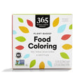Whole Foods Market, Plant-Based Food Coloring (Red, Yellow, Green & Blue Bottles), Gluten-Free, 0.3 Fl Oz Each, 1.2 Fl Oz Total