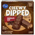 Kroger Chocolate Chip Chewy Granola Bars 6 ct