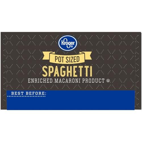 Kroger Pot Size Spaghetti 16 oz