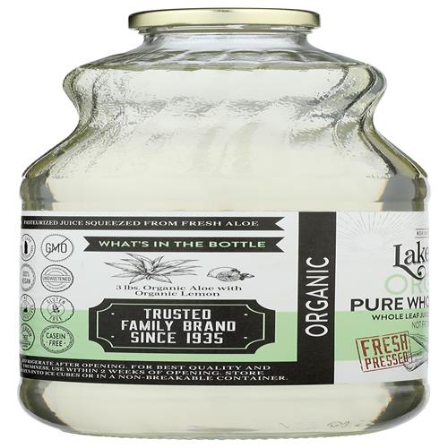 Lakewood, Organic Aloe Vera Leaf Juice, 32 Fl Oz (Pack Of 1)