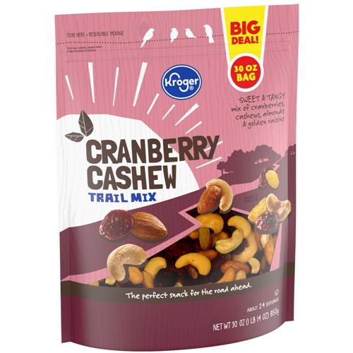 Kroger Cranberry Cashew Trail Mix 30 oz