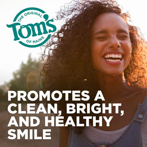 Toms Of Maine Whole Care Natural Toothpaste With Fluoride, Peppermint, 4 Oz.