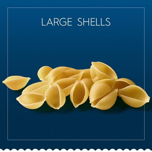 Barilla Large Shells Pasta, 16 Oz. Box - Non-Gmo Pasta Made With Durum Wheat Semolina - Kosher Certified Pasta
