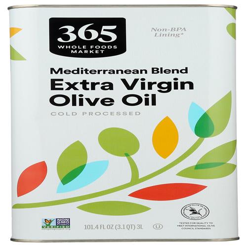 Whole Foods Market Extra Virgin Mediterranean Olive Oil, 101.4 Fz