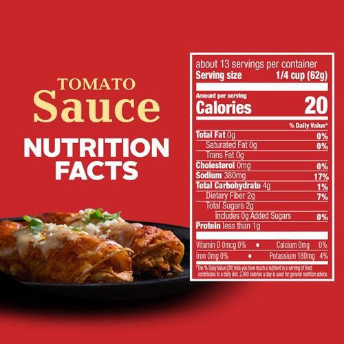 Hunts Tomato Sauce, Keto Friendly, 29 Oz