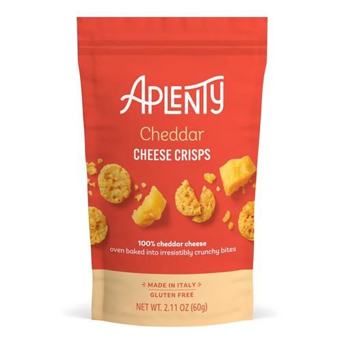 Aplenty Cheddar Cheese Crisps, 2.11 Oz