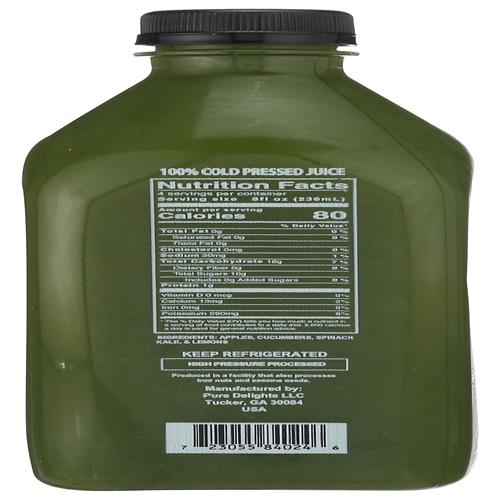 Whole Foods Market, Juice Green Lemonade, 32 Fl Oz