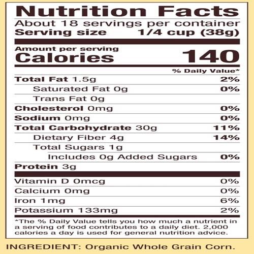 Bobs Red Mill Organic Medium Grind Cornmeal, 24Oz (Pack Of 1) - Non Gmo, Whole Grain, Vegan, Kosher