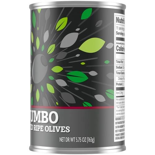 Kroger Jumbo Pitted Ripe Olives 5.75 oz