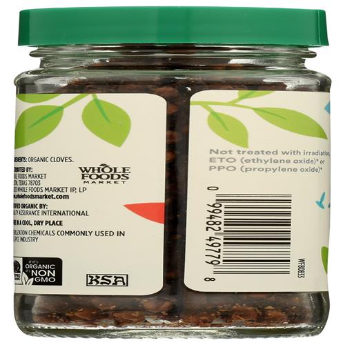 Whole Foods Market Organic Whole Cloves, 1.06 Ounce