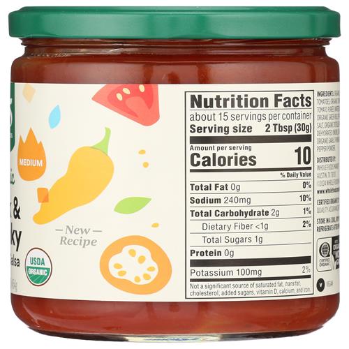 Whole Foods Market Organic Thick & Chunky Medium Salsa, 16 Ounce