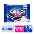 Kroger Kaleidos Original Double Filled Chocolate Sandwich Cookies 15.35 oz