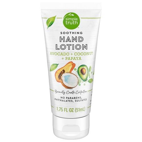 Simple Truth Avocado + Coconut + Papaya Soothing Hand Lotion 1.75 fl oz