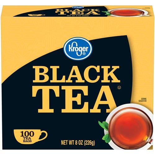 Kroger Black Tea Bags 100 ct