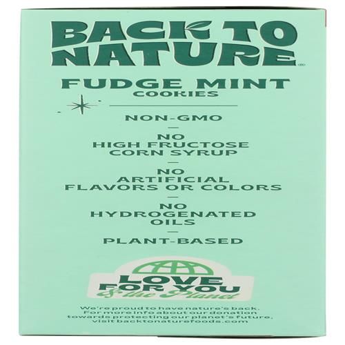Back To Nature Fudge Mint Cookies, 5.5 Oz