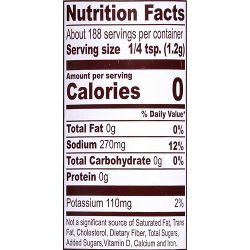 Lawrys 25% Less Sodium Seasoned Salt, 8 Oz