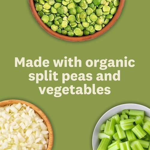 Amys Soup, Vegan Split Pea Soup, Gluten Free, Made With Organic Vegetables, Canned Soup, 14.1 Oz
