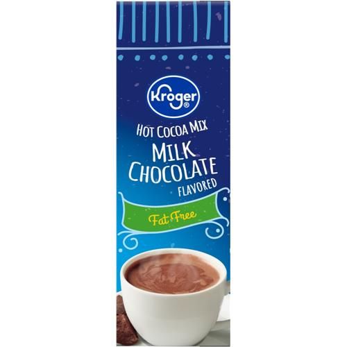 Kroger Fat Free Milk Chocolate Hot Cocoa Mix 8 ct / 7.9 oz