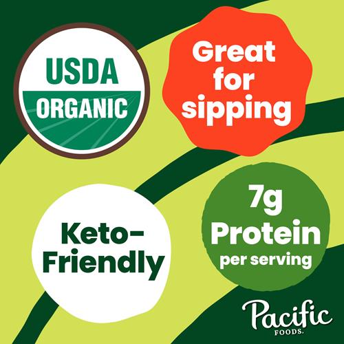 Pacific Foods Organic Chicken Bone Broth With Black Garlic And Shiitake Mushroom, 32 Oz Carton