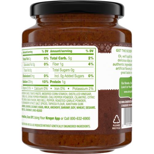 Simple Truth Black Bean Dip 15.7 oz