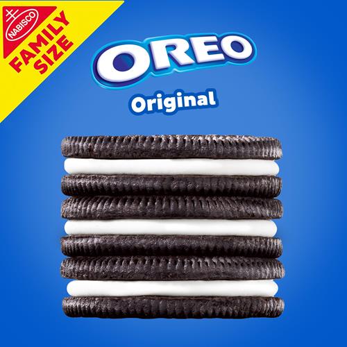 Oreo Chocolate Sandwich Cookies, Family Size, 18.12 Oz