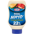 Kraft Real Mayo Creamy & Smooth Mayonnaise, 22 Fl Oz Bottle