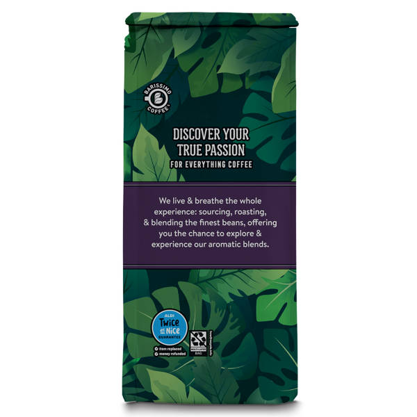 Barissimo Fair Trade Single Origin Sumatra Dark Roast Ground Coffee, 12 oz