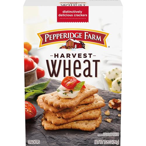 Pepperidge Farm Harvest Wheat Crackers, 10.25 Oz Box